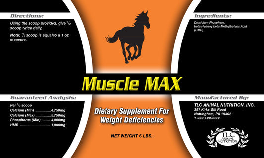 Muscle Max- dietary supplement for weight deficiency