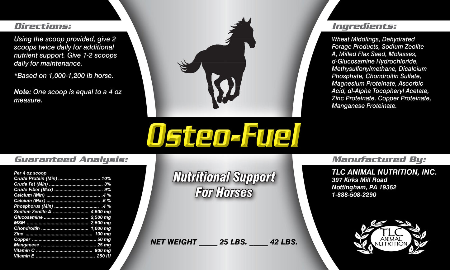 Osteo Fuel- joint and soft tissue support