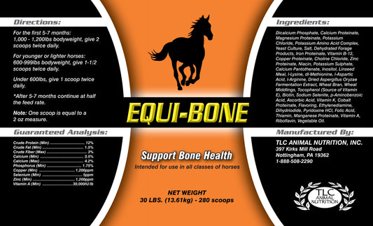 EQUI-BONE- No. 1 in bone support!