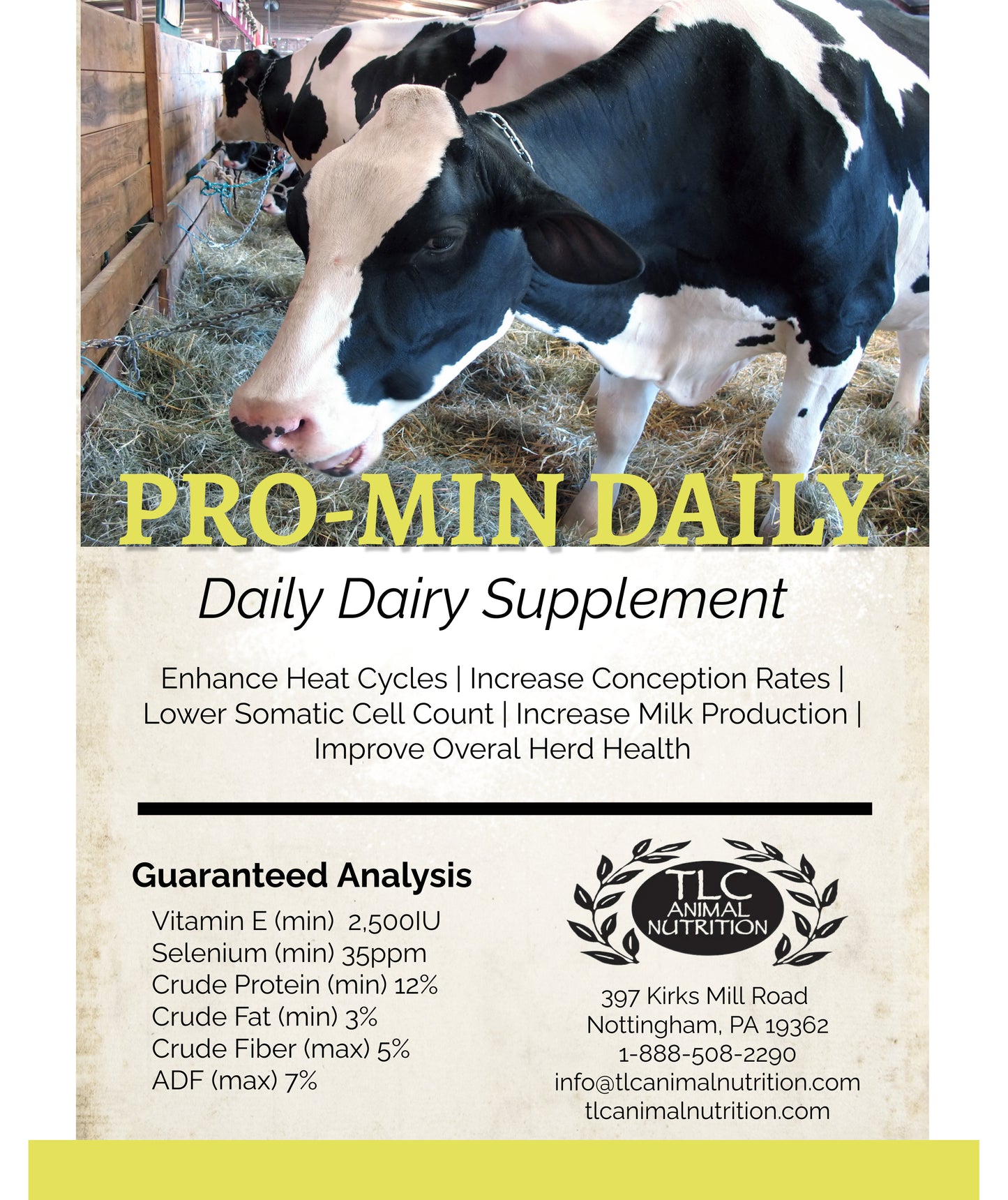 Pro-Min Daily- dairy reproduction
