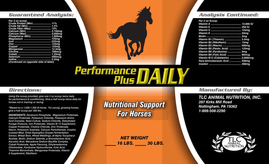 Performance Plus Daily- ration balancer for grass hay
