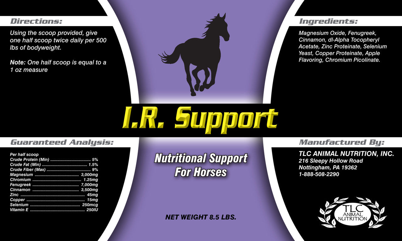 I . R. Support- proper blood sugar management