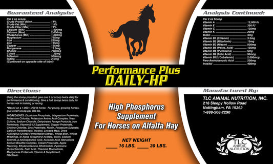 Performance Plus Daily HP- ration balancer for alfalfa hay