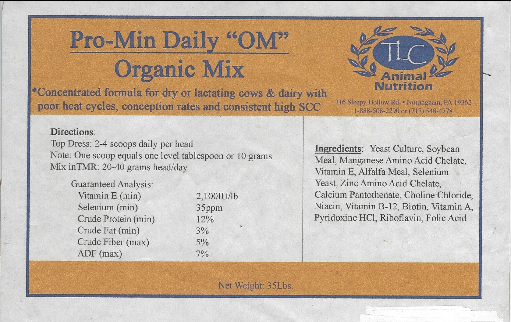 PRO MIN DAILY ORGANIC